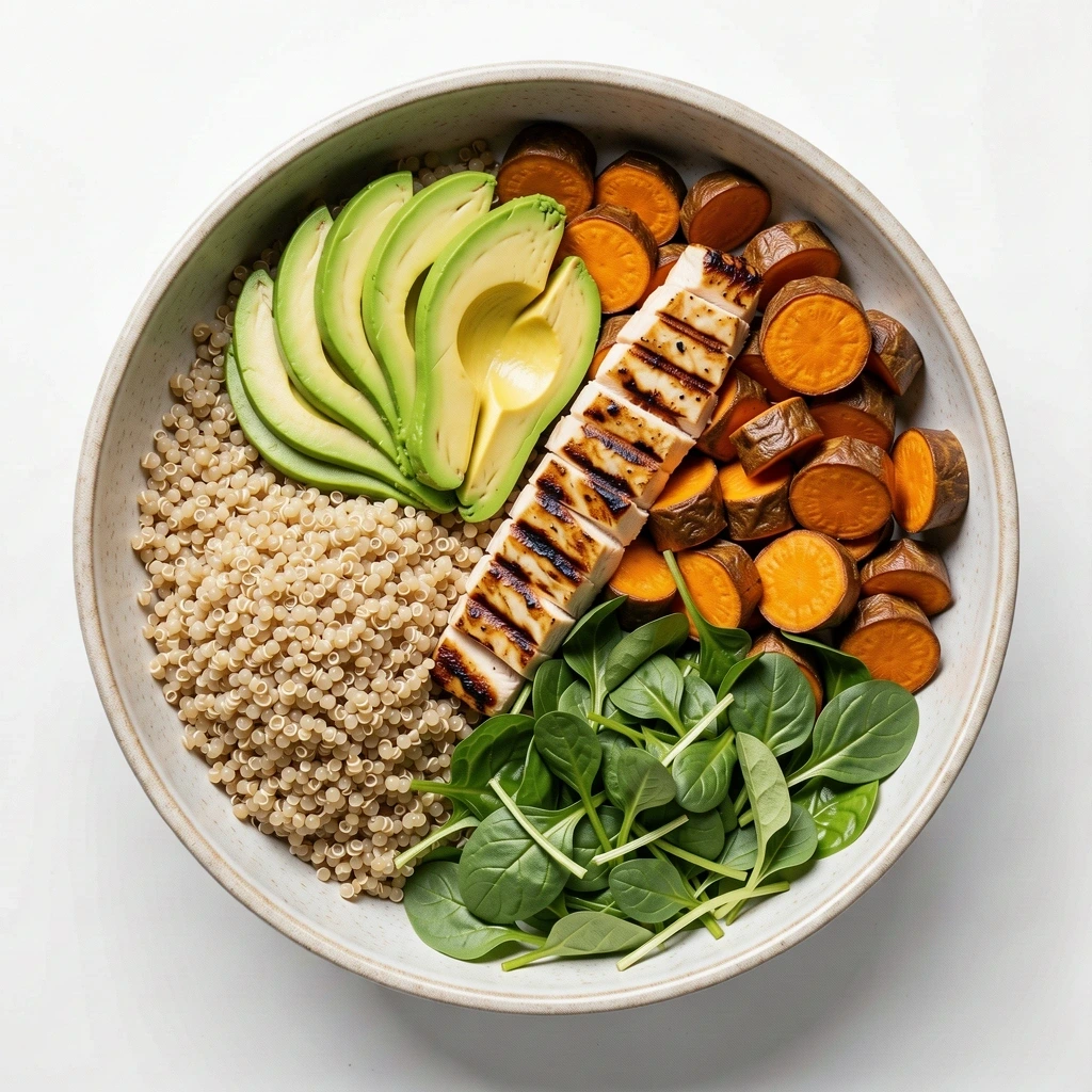 Platillo nutricionalmente equilibrado