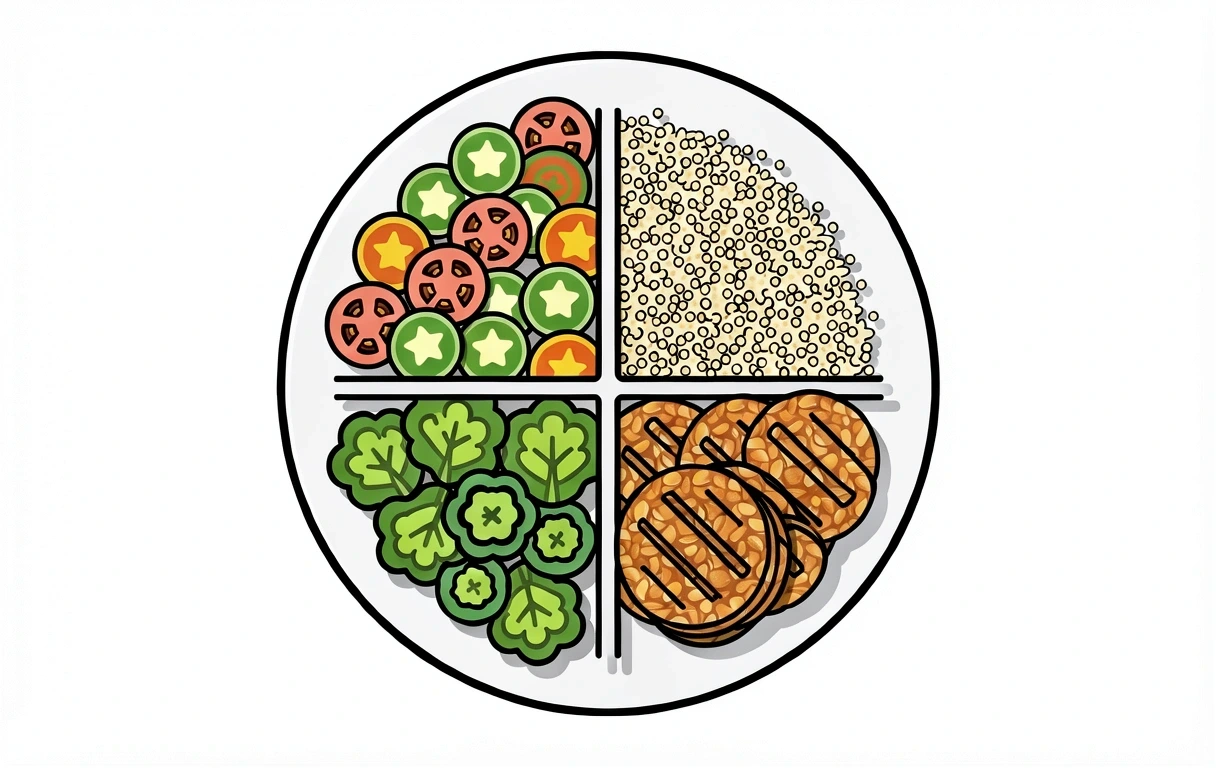 Ejemplo de plato equilibrado